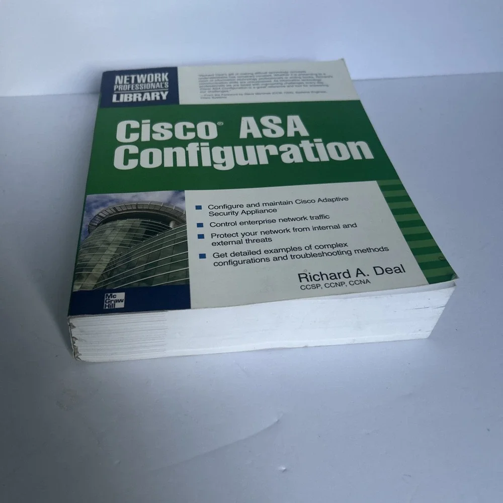 Cisco ASA Configuration Richard Deal 2009 Trade Paperback Good